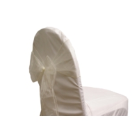 Noeud de chaise organza Ivoire - NSE Location  0,50€