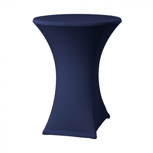 Housse de mange-debout - lycra bleu marine