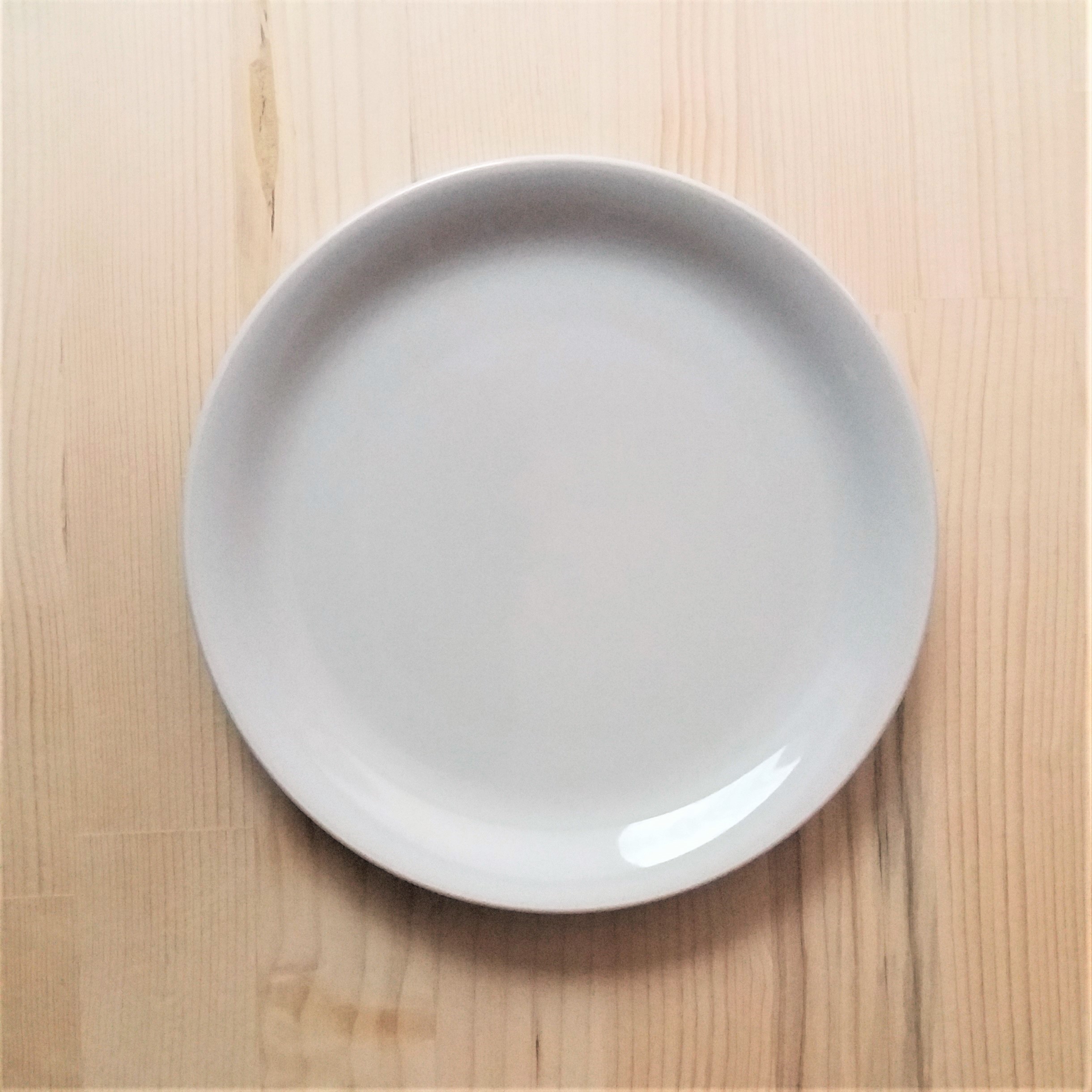 Assiette ronde blanche D17cm 