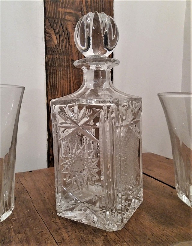 Carafe vintage avec bouchon