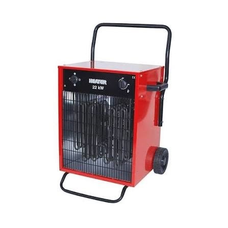 Chauffage soufflant mobile électrique avec roues 22kw 400W (P17 3P+N+T)