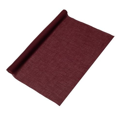 Chemin de table mousseline marsala - 5Mx48CM