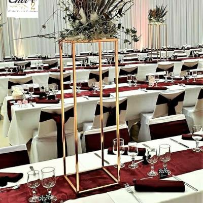 Inspiration colonne centre de table 