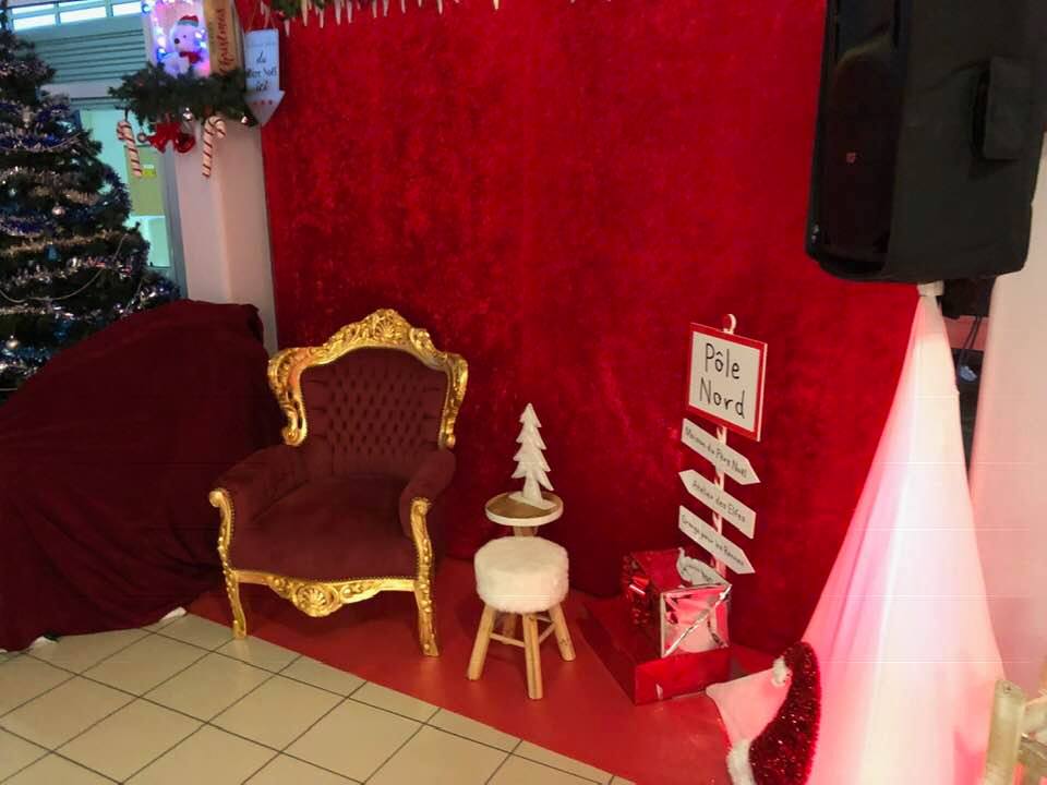 Fauteuil du Père Noël - Location 100,00€