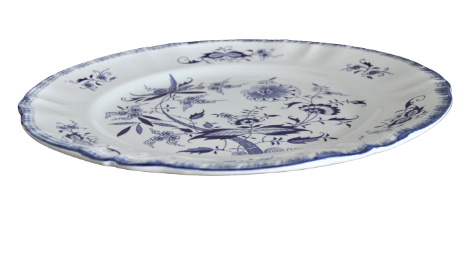 Grand plat Sarreguemines Lancaster - D32cm 