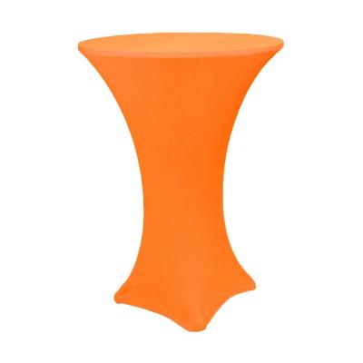 Housse de mange debout - en lycra orange - D80