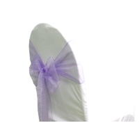 Noeud de chaise organza parme - NSE Location 0,50€