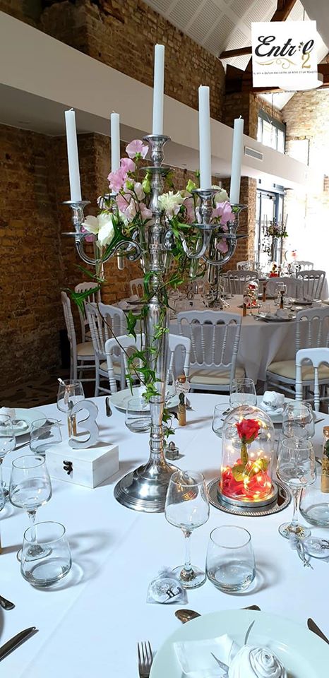 Inspiration, chandelier pour centre de table