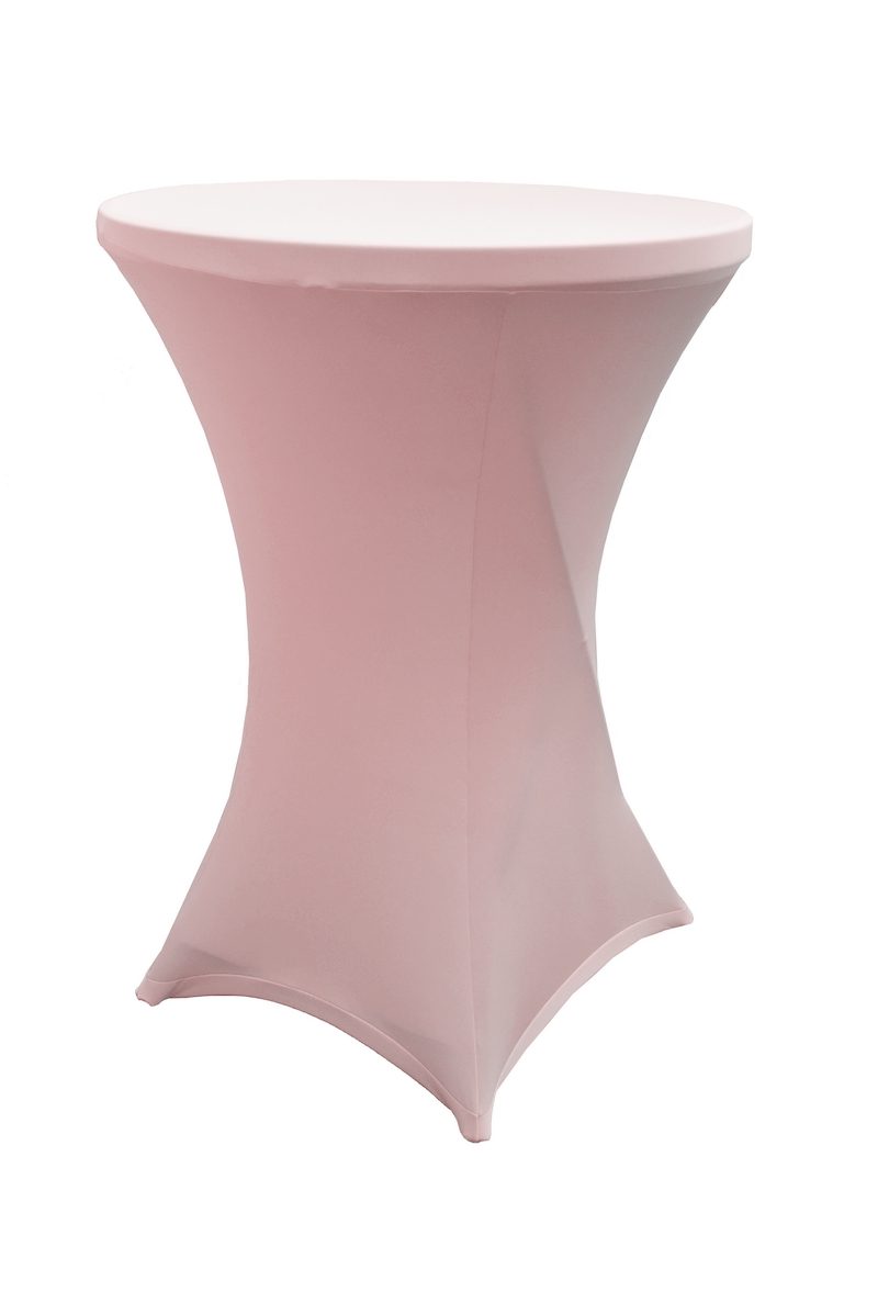 Housse de mange debout - lycra rose - D80