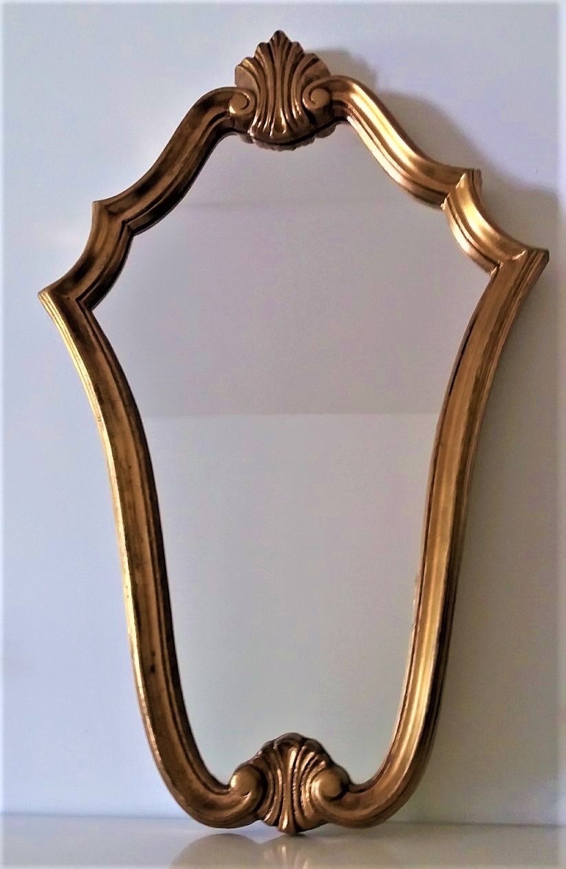 Location miroir encadrement Or - 3.00€ Tarif weekend