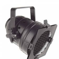 projecteur PAR 56 court 300W noir -