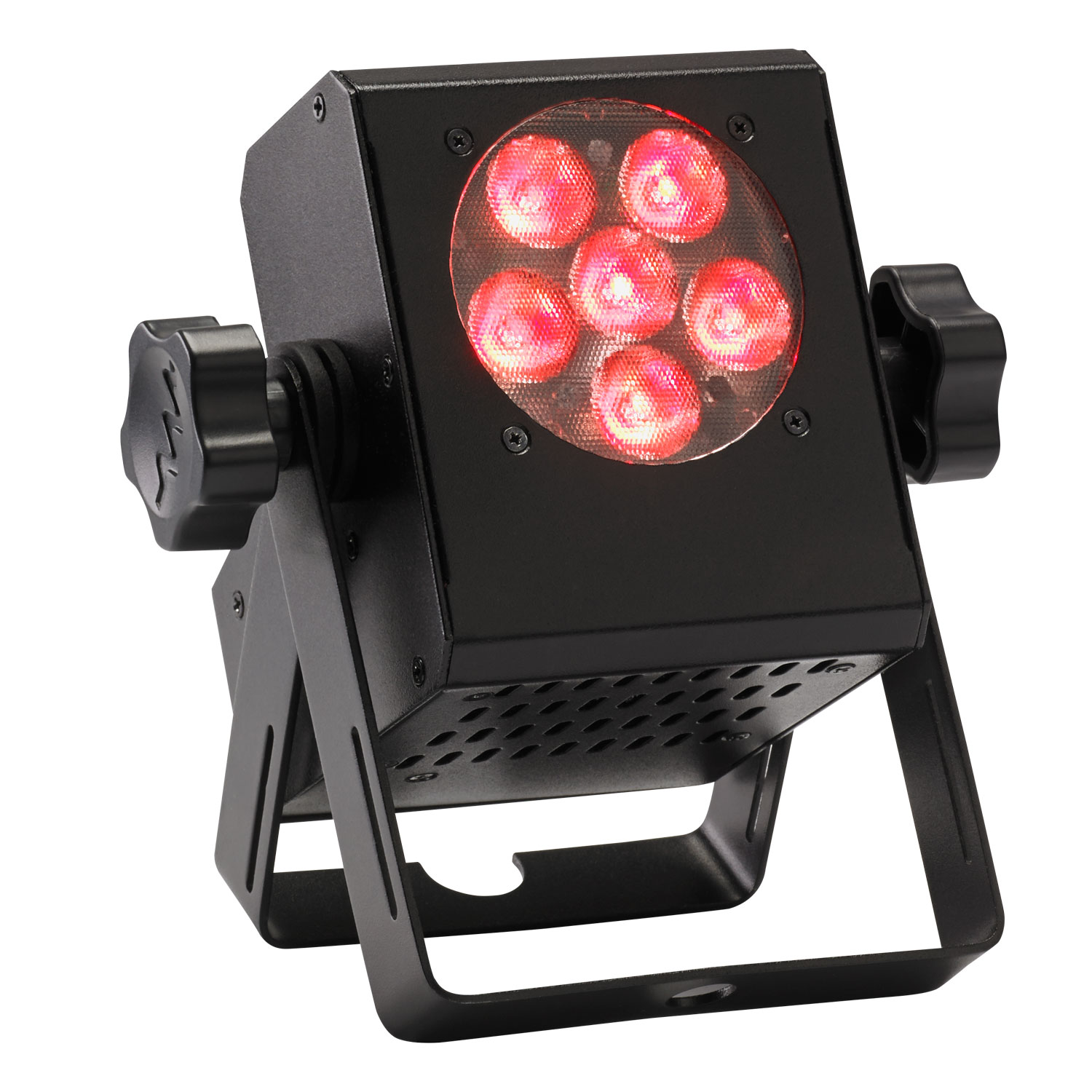 Projecteur Minicube 6x3 W - faisceau 30° RVB DMX