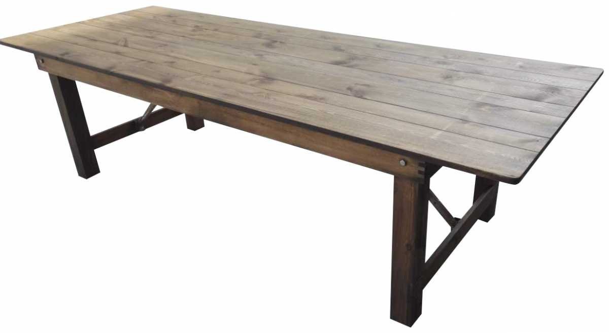 Table bois rustique - 213x102cm