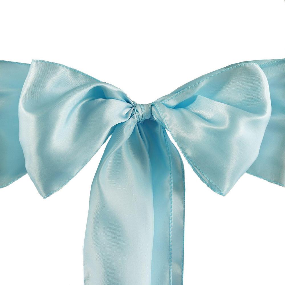 Satin bleu ciel  Location  1,00€