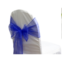 Nœuds Organza luxe Bleu royal - NSE Location 0.50€