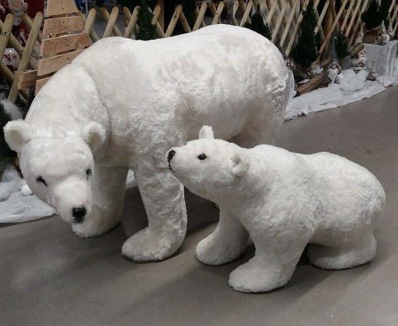 Déambulation de l'ours polaire XXL