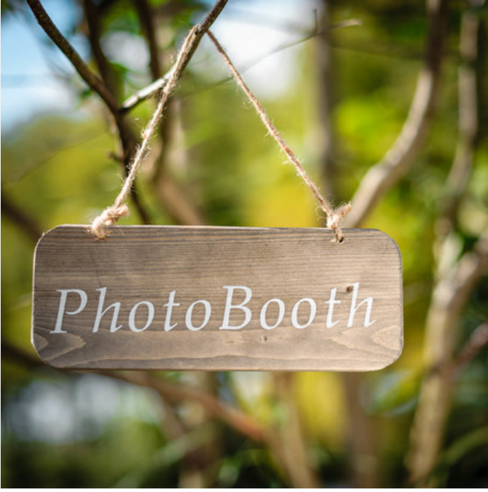 Location Pancarte Photo Booth - 1.20€ tarif weekend