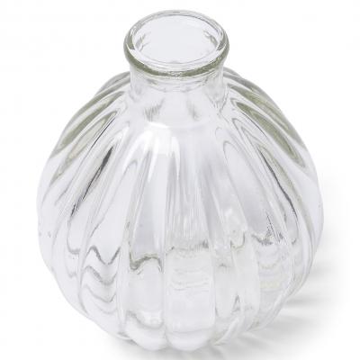 Petit vase boule soliflore rétro - 8.5X9.5CM