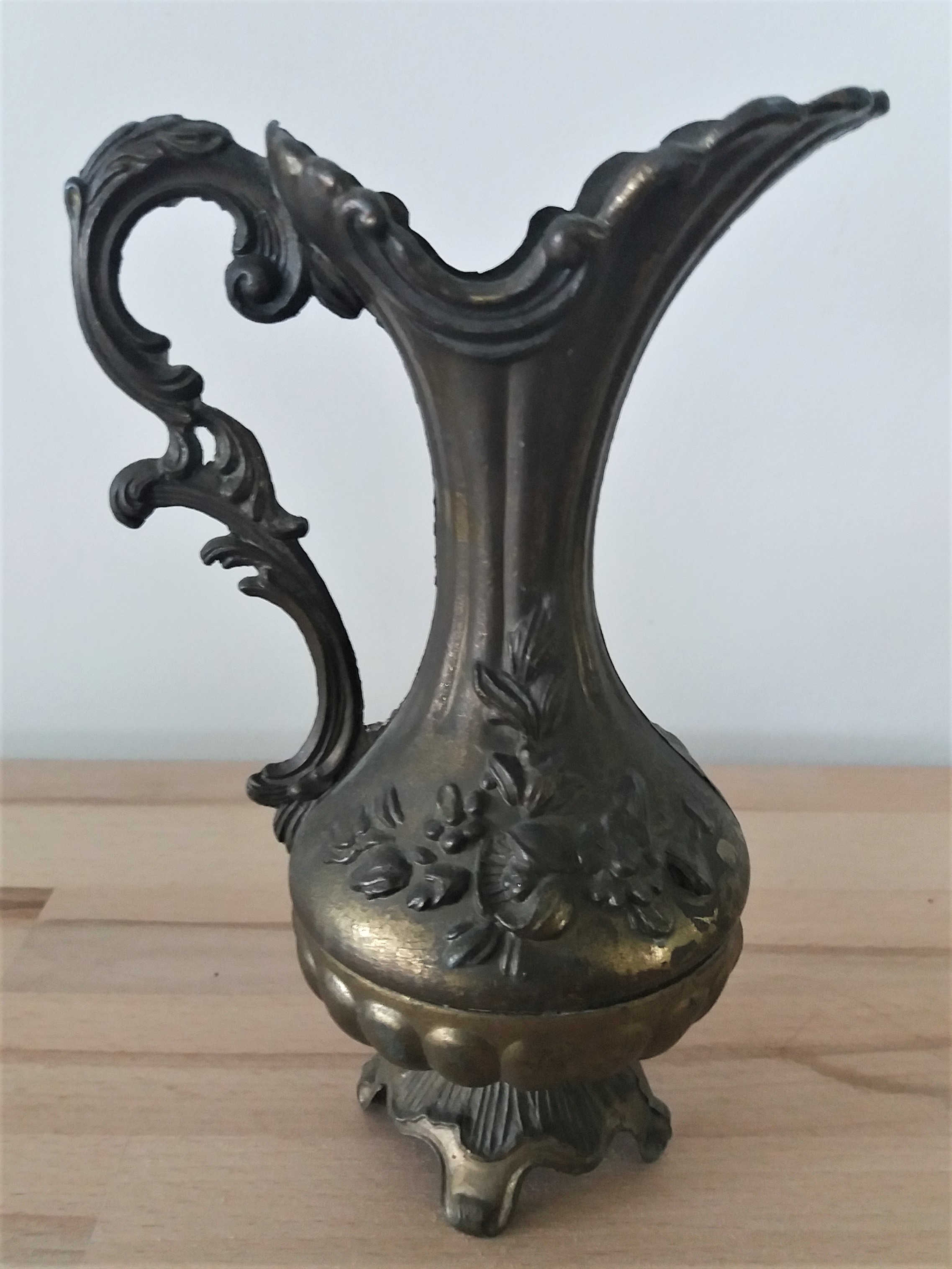 Petit vase laiton - H16cm - D8cm