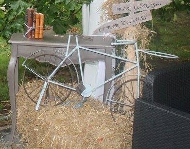 Petit vélo fer forge