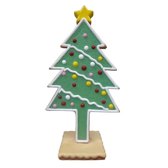 Sapin de noël pain d épices - Hauteur 1M20