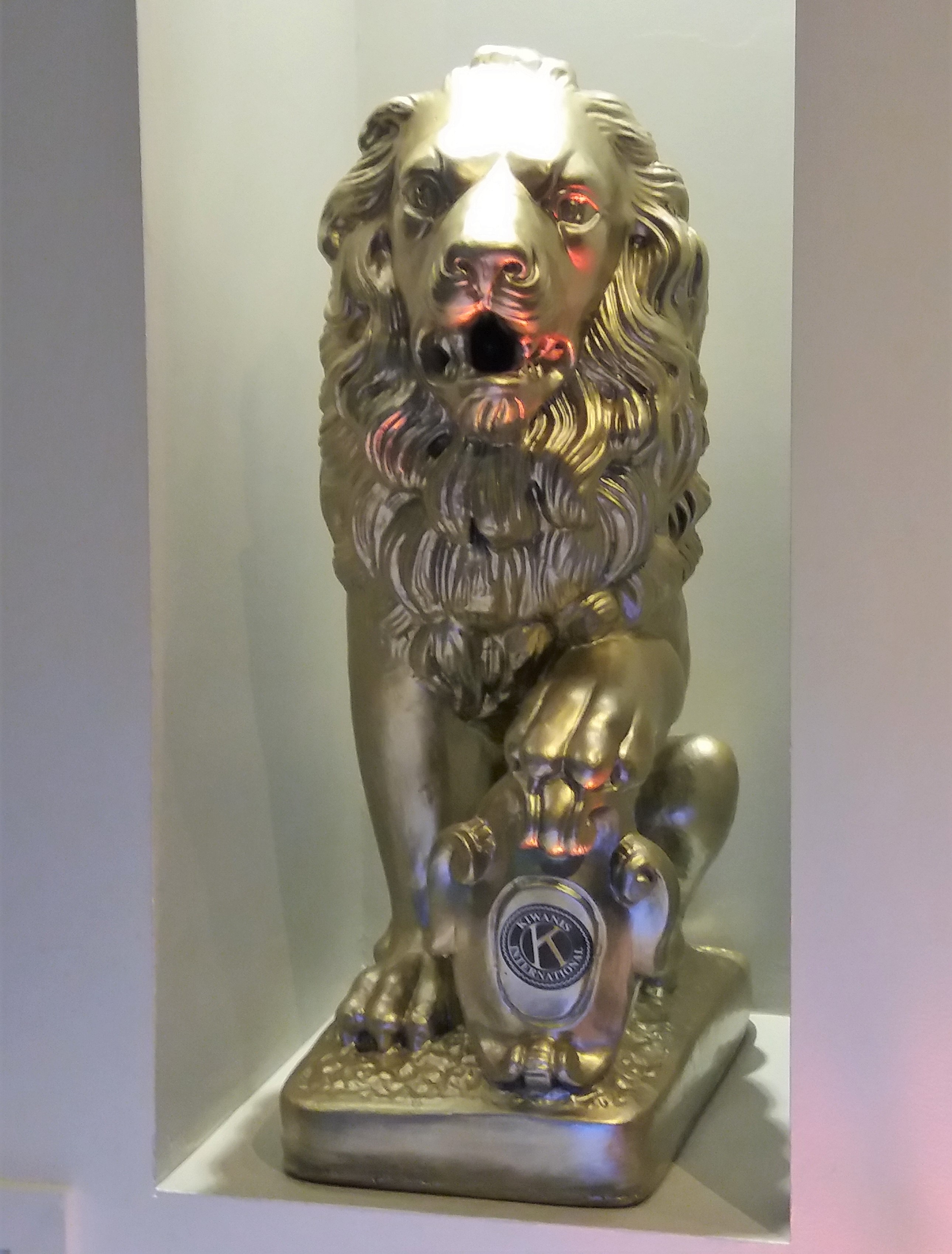 Statue figurine de Lion - en résine hauteur 70cm