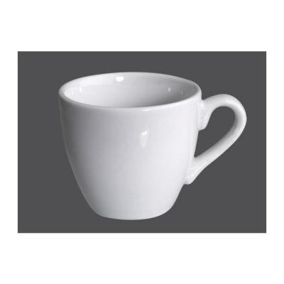 Tasse à café porcelaine blanche 9cl