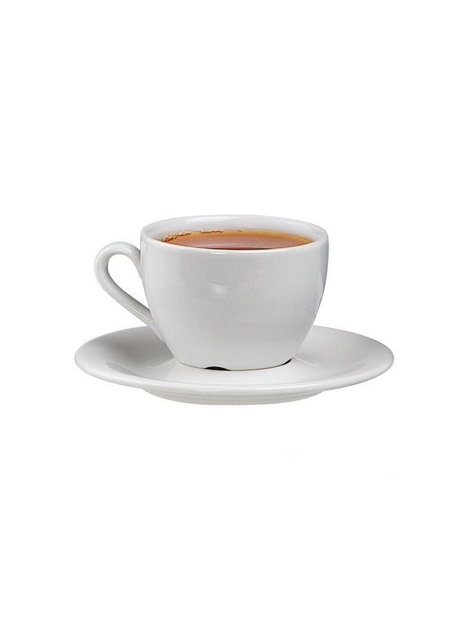 Tasse à thé porcelaine blanche 19cl 