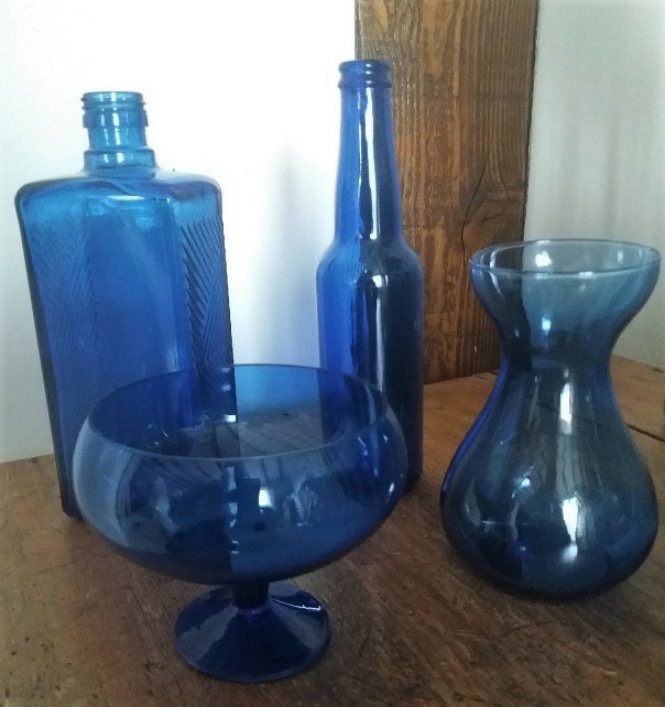 Vase bleu