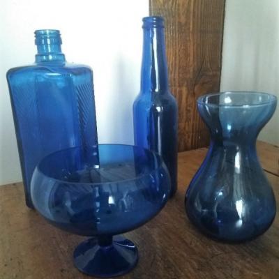 Vase bleu