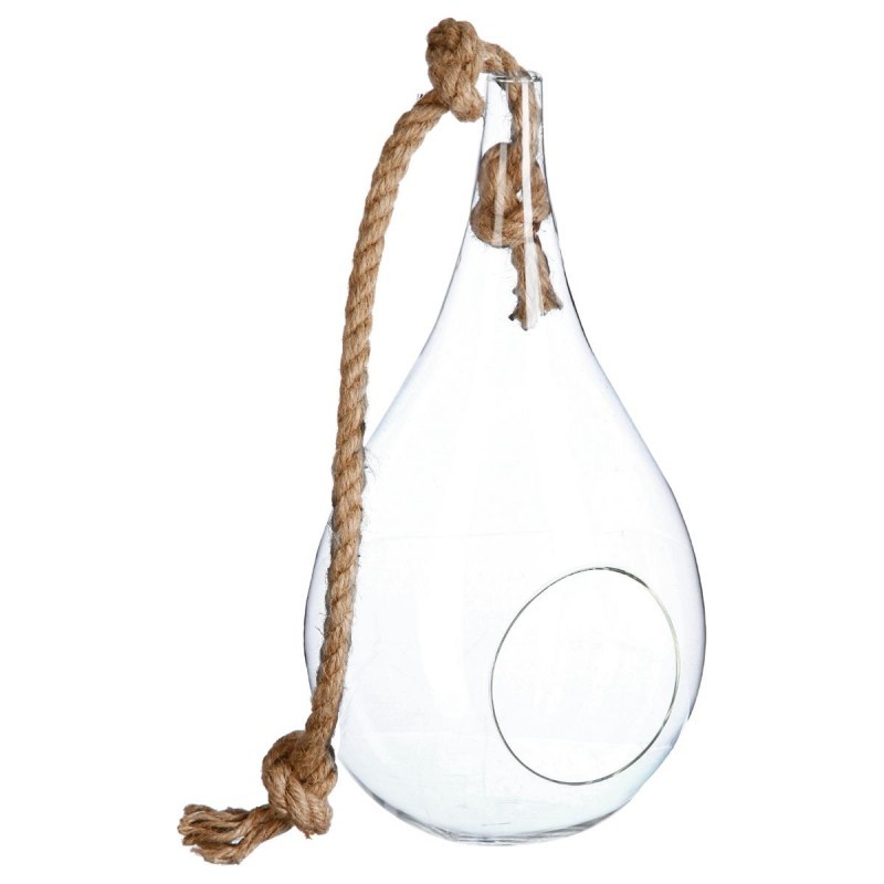 Location vase goutte en verre H20cm - 1.20€ TTC