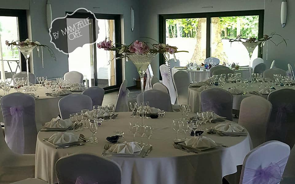 Vases Martini - centres de tables