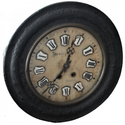 Ancienne pendule ronde