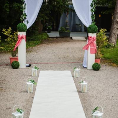 Arche avec mousseline nse location