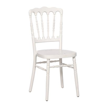 Chaise napoleon bois blanc