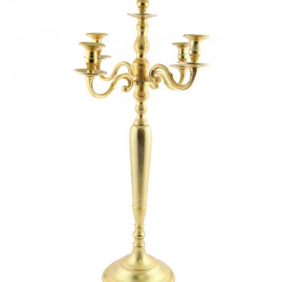 Chandelier or dore 78cm