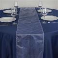 Chemin de table organza blanc nse location