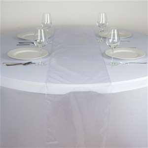 Chemin de table organza parme nse location