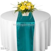 Chemin de table satin cyan nse location