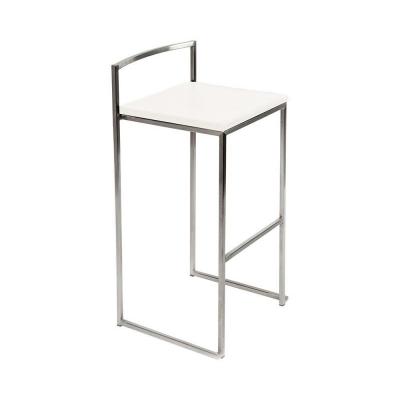 Creation amenagement espace tabouret bar haut empilable acier blanc evenement dunkerque