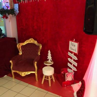 Fauteuil du pere noel nse location