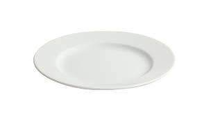 Grande assiette ronde blanche art de la table dunkerque
