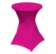 Housse extensible en lycra fuchsia materiel pour stand congres dunkerque