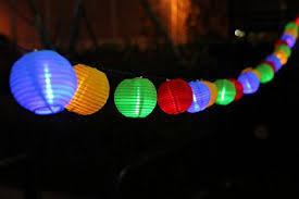 Lampions leds multicolor nse location