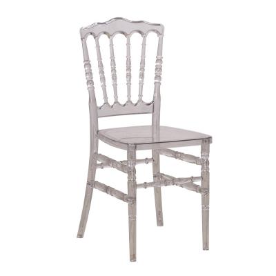 Location chaise napoleon transparente