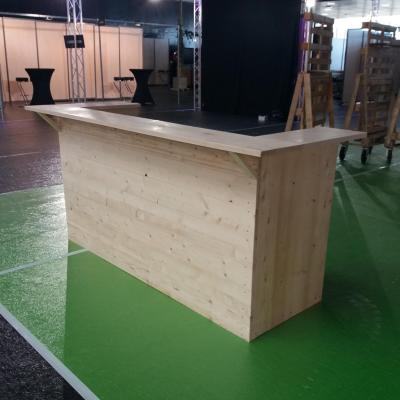 Location comptoir bar en bois de palette dunkerque