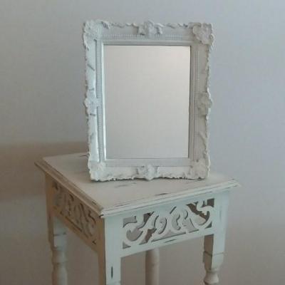 Location miroir moulure blanc shabby nord pas de calais dunkerque