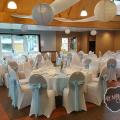 Location noeuds satin bleu clair mariage dunkerque