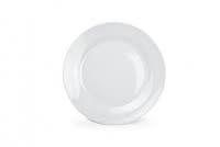 Petite assiette ronde blanche vaisselle art de la table dunkerque