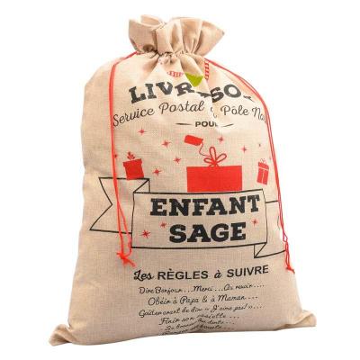 Sac cadeaux enfant sage feerie de noel dunkerque